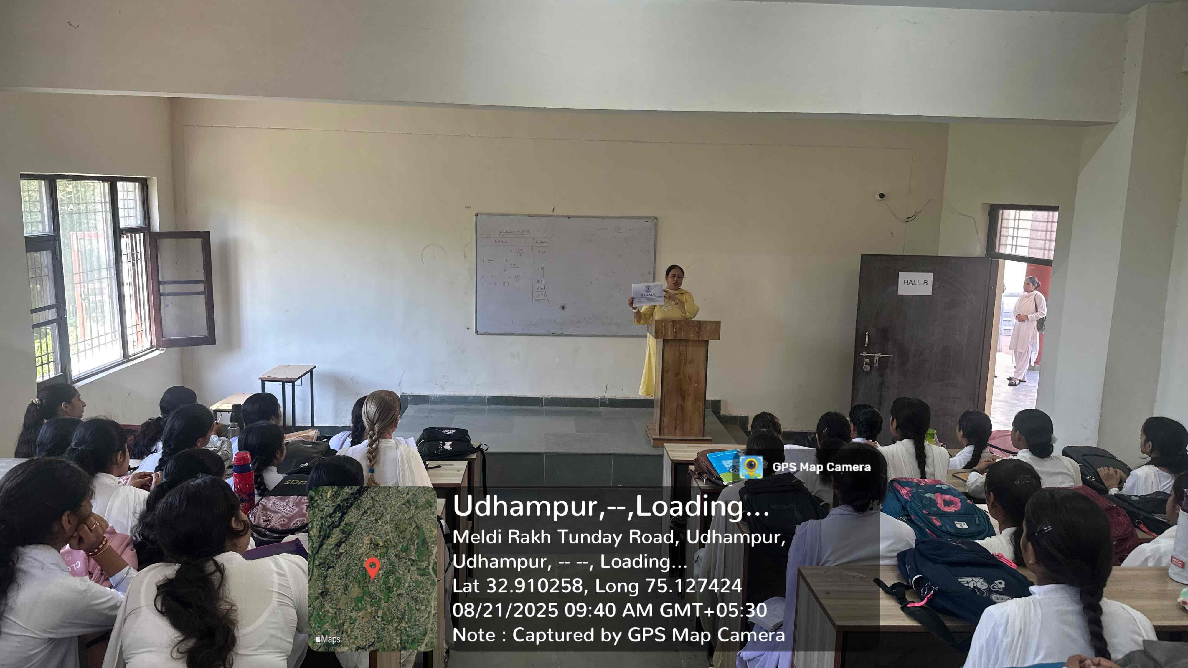 Sensitization and Orientation session for students on the SIGMA Portal (Student Integrated Grievance and Messaging Application)